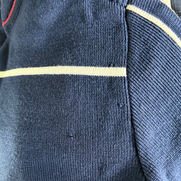 Rare Vtg 80s OSSI Padded Quarter Zip Ski Half Zip‎ Sweater 100% Pure Wool - Picture 9 of 9